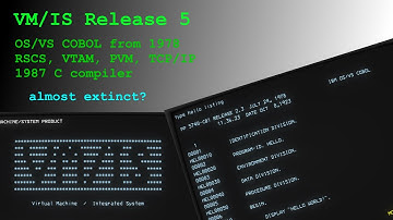Almost Extinct! VM/IS: Compilers, Networking and Usage (Forgotten OS From 1988)
