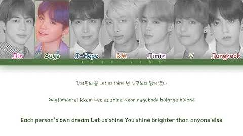 BTS (방탄소년단) - Mikrokosmos (소우주) LYRICS (Color Coded Lyrics Eng/Rom/Han)