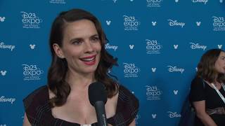 Marvels What If...? Hayley Atwell Offiicial Interivew Screenslam