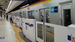 東京メトロ17000系17184F編成横浜駅発車