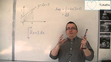 OCR MEI Core 2 4.11 Finding the Exact Area between a Line and the x-axis using Integration