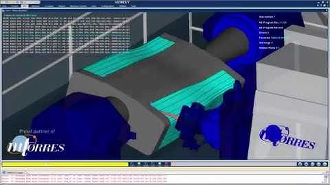 Simulating MTorres Automated Fiber-Placement: Spar Part