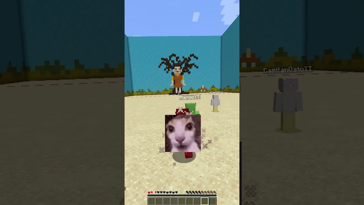 el juego del calamar en minecraft #minecraft #shorts