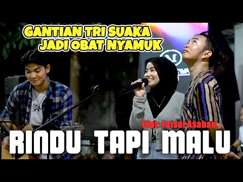 Rindu Tapi Malu - Yaya Nadila (Live Ngamen) Zinidin Zidan , Tri Suaka