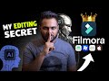 How to edit youtubes easily on filmora 13 with ai in 2024