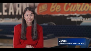 Meet Zahraa, Front-End Engineer, EC2 | Amazon Web Services