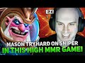 MASON TRYHARD on SNIPER in THIS HIGH MMR GAME!