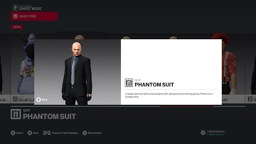 Hitman 2|Ghost Mode|Highlights|Phantom Suit Unlocked