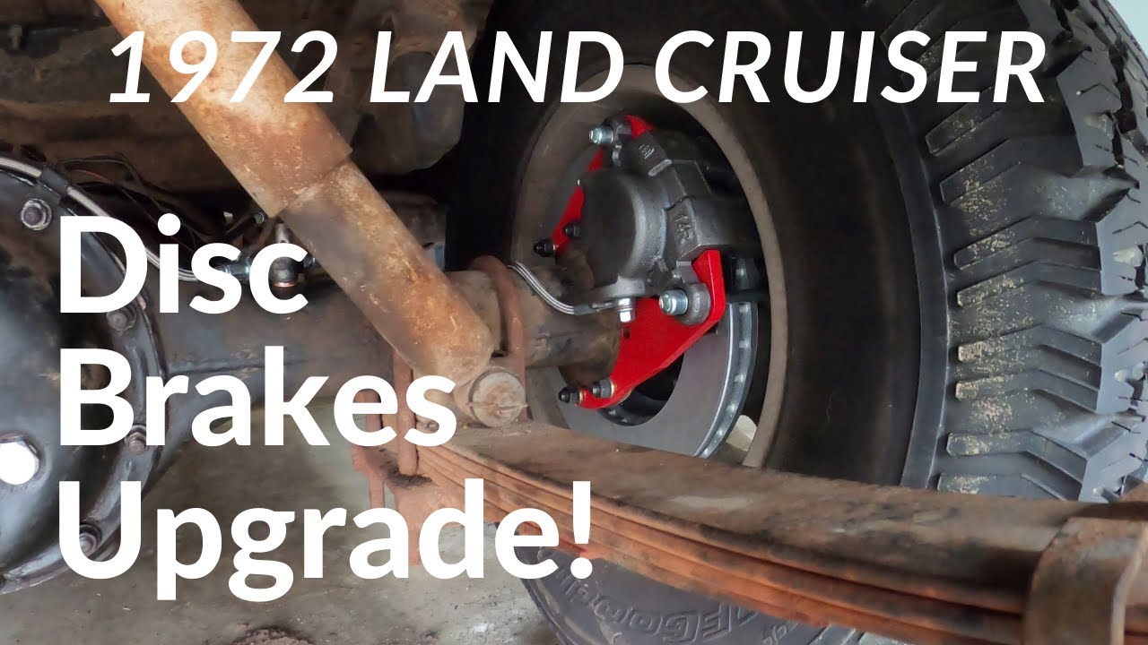 Disc Brake Conversion on a 72 Toyota Land Cruiser, Part 1 YouTube