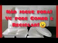 objetivo do canal (ideias pra reaproveitar embalagens de isopor )