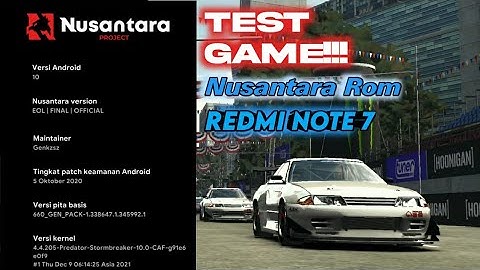 ROM NUSANTARA EOL | TEST GAME | GRID™ AUTOSPORT | ON REDMI NOTE 7 [lavender]