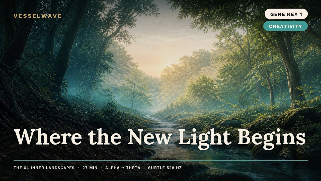 Obejrzyj Where the New Light Begins (Gene Key 1) | 27 Min Alpha-Theta Meditation w YouTube Obejrzyj Where the New Light Begins (Gene Key 1) | 27 Min Alpha-Theta Meditation w YouTube