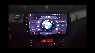 BMW E46 + Android Agama Car Launcher + RealDash + OBD2 Bluetooth