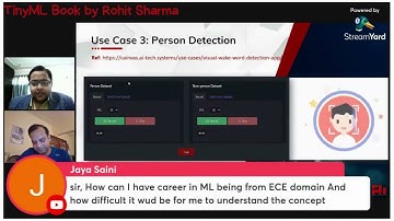TinyML Book by Rohit Sharma - part 15 : QA on the TinyML applications
