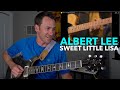 Guitar Teacher REACTS: Albert Lee - Sweet Little Lisa (mostly soloing)