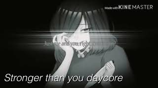 Stronger than you (chara) genocide remix Daycore