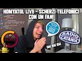 Homyatol live - Scherzi telefonici con un fan!😂 - HAKIMI ALLA ROMA