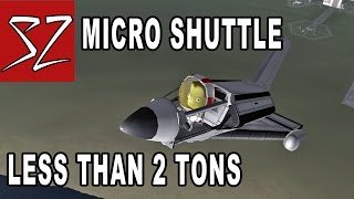 Microshuttle - less than 2 tons orbiter! - Kerbal Space Program