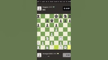 Casual Chess Game | Road to 1000 ELO #shorts #viralshorts #viralchess #chess #blitzchess