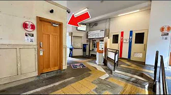Staying at a station-building hotel just 0 seconds from the gate! 100-year-old heritage station