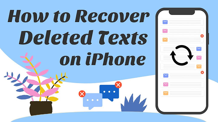 Recover deleted text messages iphone without backup free