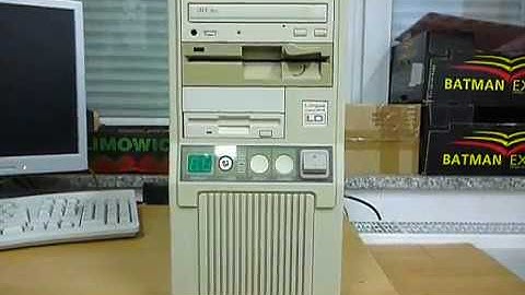 Vintage PC, 486 DX2 66MHz 8MB RAM 250MB HDD / ISA MS-DOS Computer 4 33 100 CF