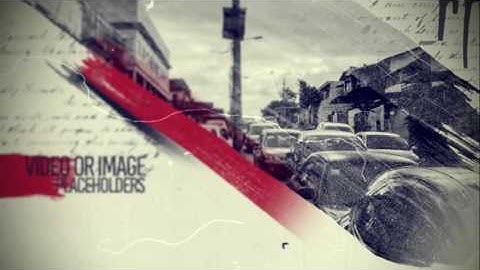 Cinematic Brush | After Effects Template Project