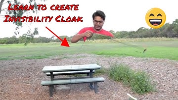 magic video - How to create Invisibility Cloak using After effects