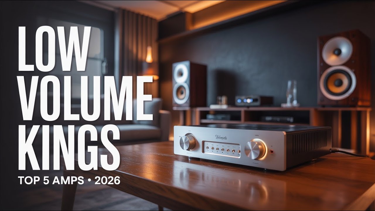 These Amplifiers Sound Better at Low Volume (2026 Ranked)