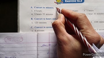 Pathania World Campus Rohtak.Class-4,Mathematics,Ch.-12( Time ),EXPERIENCE.-12.3