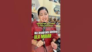 Ula Mbiar | Ria Anggraini Ginting | Lagu Rohani Karo Terbaru | Lagu Pergumulan | Lagu Penguatan