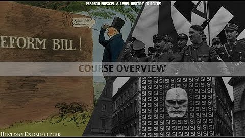 Edexcel A Level History | G Nationalism | Course Overview.