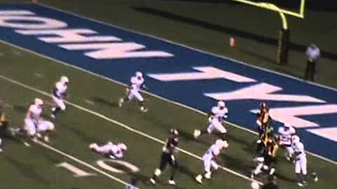 Randall Weeks, #11, 2011 Football Highlights, Tyle...