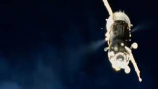 НЛО на огромной скорости столкнулся с Международной Космической Станцией (анализ видео)