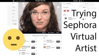 Trying out the Sephora Virtual Artist - Review & Demo | CORRIE V screenshot 2