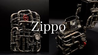 Zippo トラベルクロック ウッドケース付き Zippo トラベルクロック ウッドケース付き Zippo トラベル