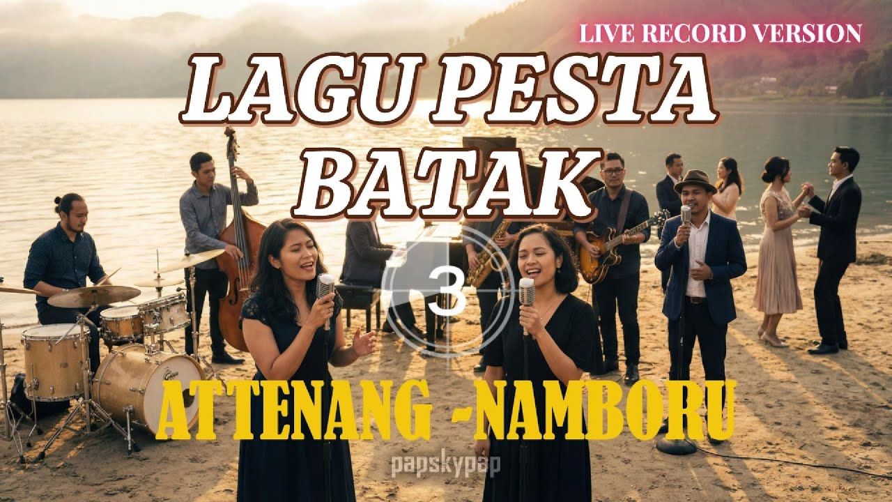 ATTENANG |  PASTI JOGET 🎶 | PESTA BATAK | BATAK COVER