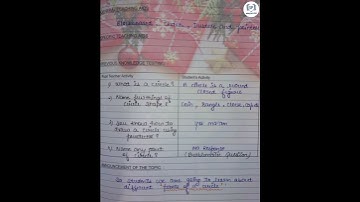 Lesson plan-6 | Mathematics| Parts of Circle | D.EL.ED #jbt #lessonplan #studypoint #merrychristmas