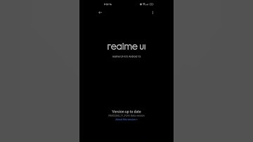 Realme GT master edition Ui 4.0 F04 update