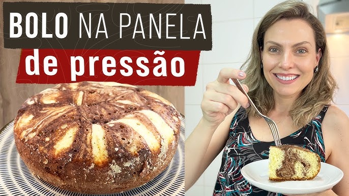 Aprenda como fazer bolo na panela comum e na panela de pressão. É muito  fácil! - TudoGostoso