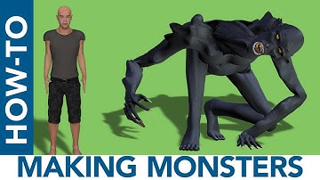 How-To #31: Making Monsters | Poser