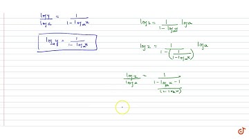 If `y=a^ ((1)/(1-log_a x),` `z=a^((1)/(1-log_ay)` and `x=a^k,` then `k`