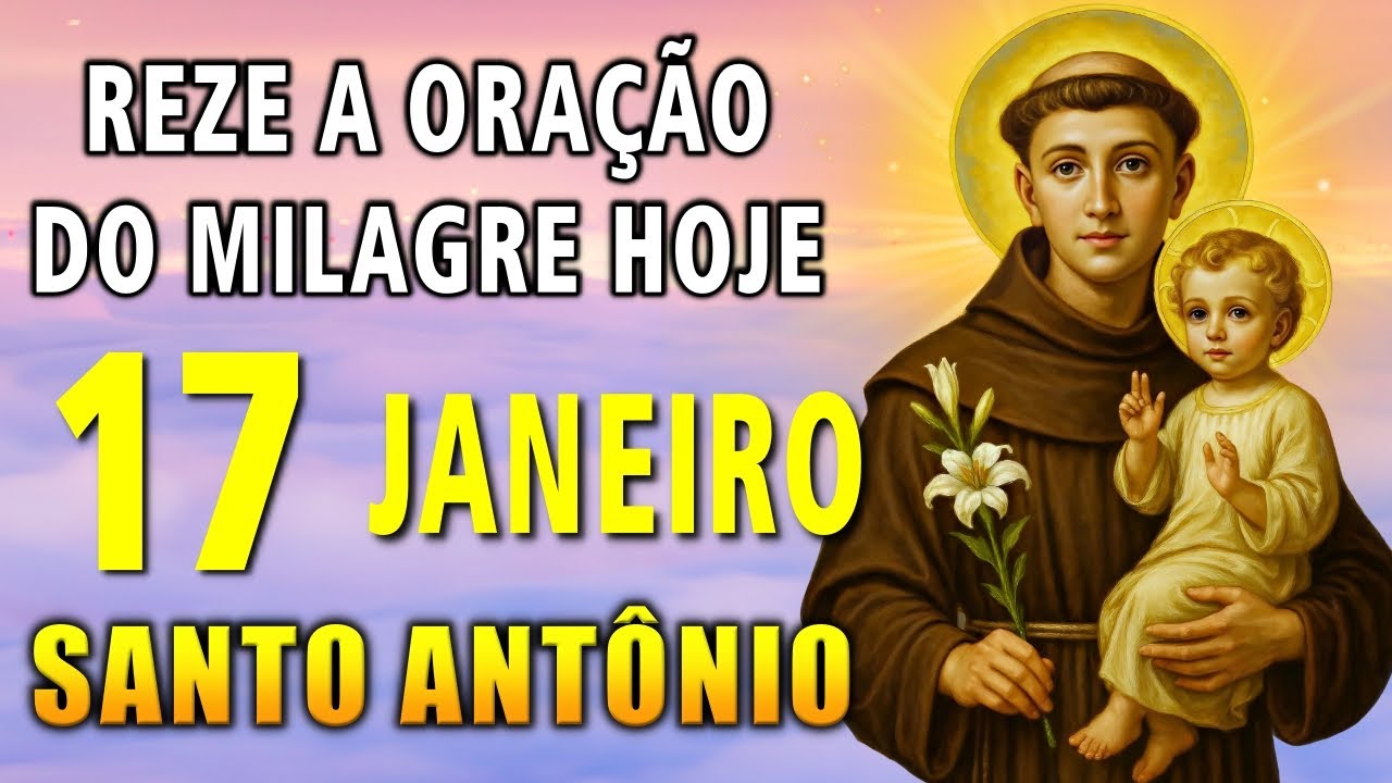 REZE ESTA ORAÇÃO DE SANTO ANTÔNIO E VEJA O MILAGRE ACONTECER AINDA HOJE! NUNCA FALHA