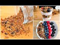 Homemade granola recipe-healthy breakfast -جرانولا مقرمشة لفطور صحي