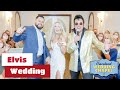 Danny  mirandas elvis wedding ceremony at graceland chapel  las vegas