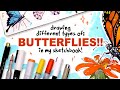 SYMMETRICAL SCHM'ETRICAL! | Drawing Butterflies!? 🦋