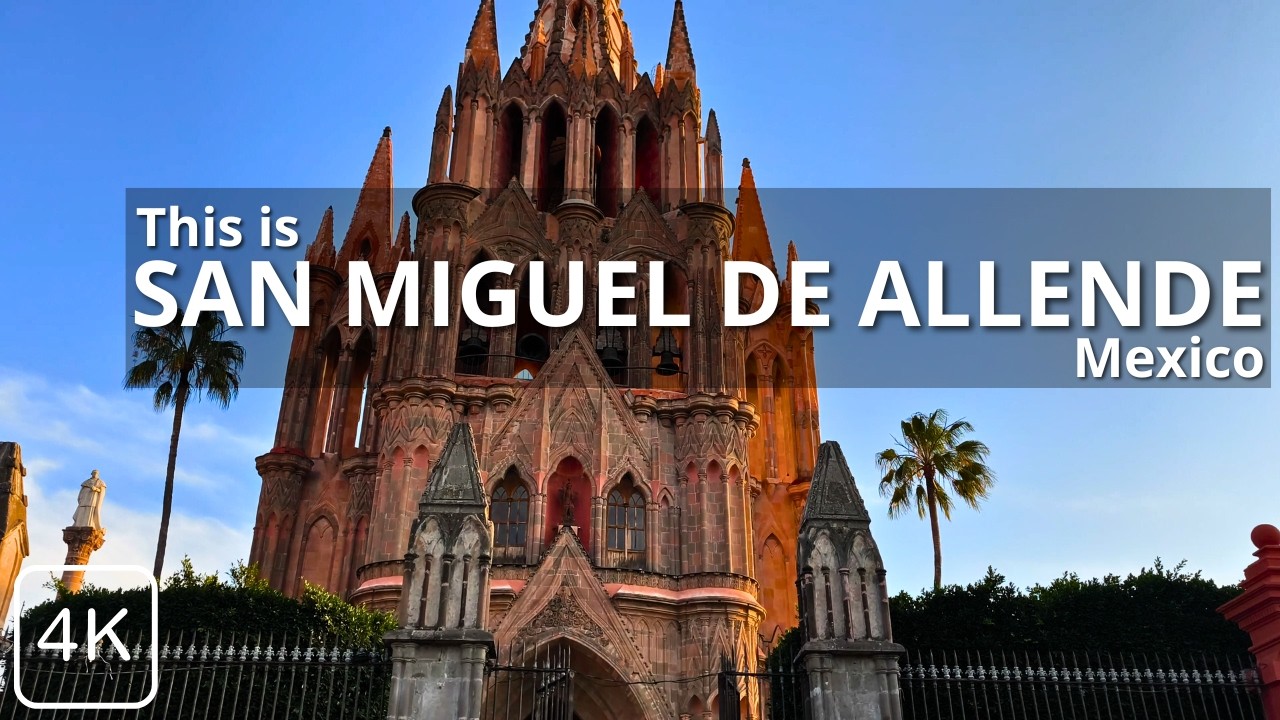 The World's Best Small City: San Miguel de Allende, Mexico | 4k Walking Tour