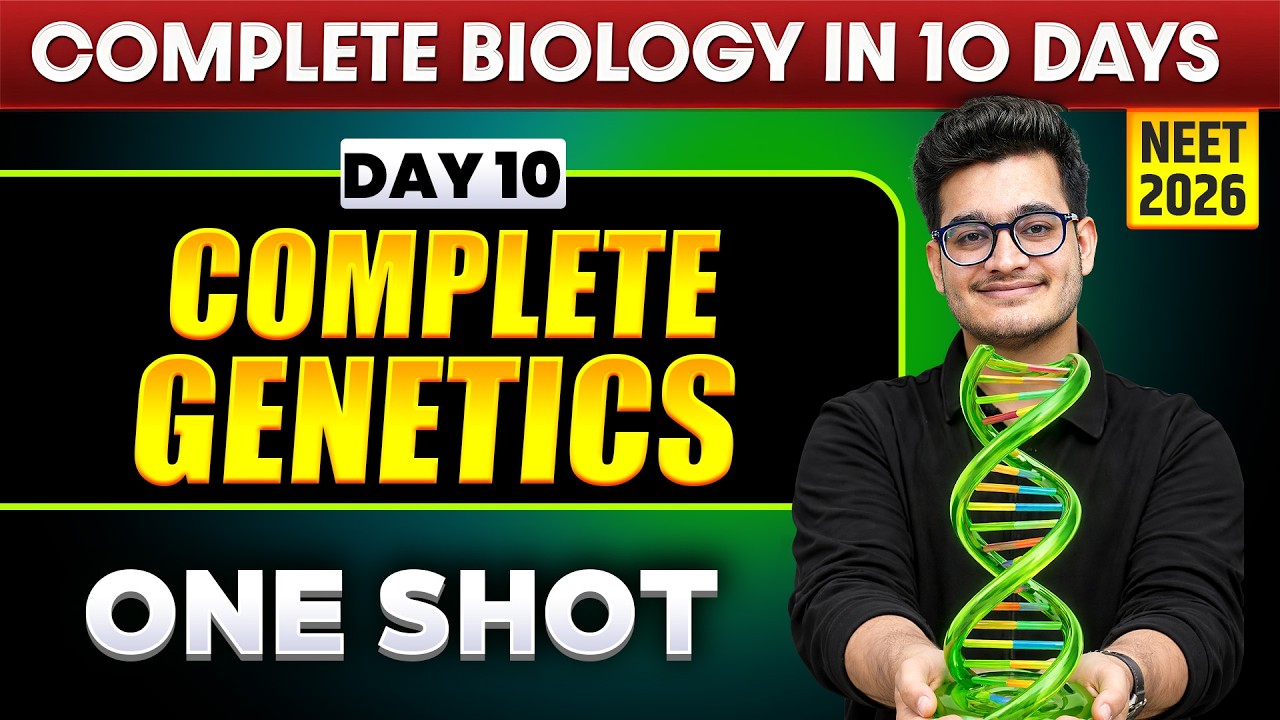 NEET 2026 - Complete Unit in One Shot || Day 10 || Vipin Sir