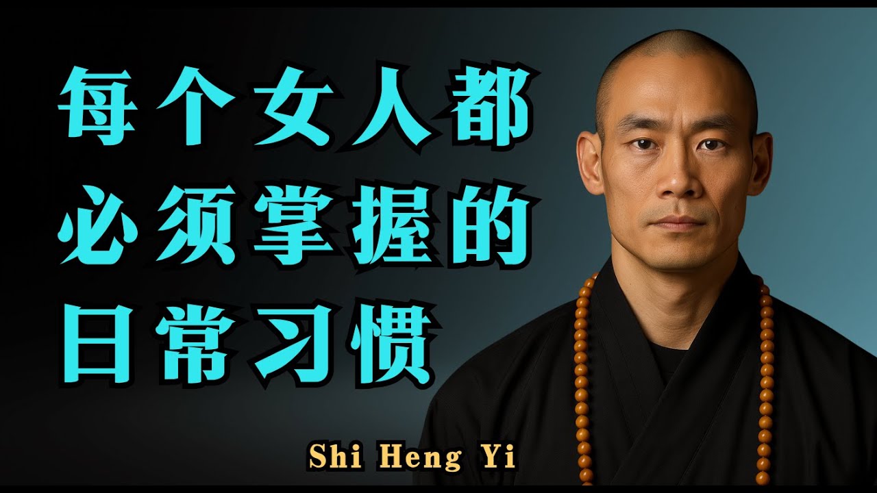 每个女人都必须掌握的日常习惯 - Shi Heng Yi Wisdom