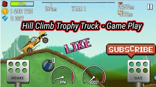 Trophy Truck - Hill Climbing Game Play | Trucks Race and Crushing screenshot 5